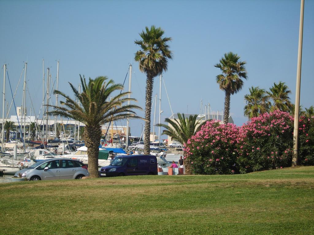 Canet Plage Appartement Vue Laterale Mer, 1 Chambre , Wifi, Climatisation, Parking Securise Couvert Zewnętrze zdjęcie